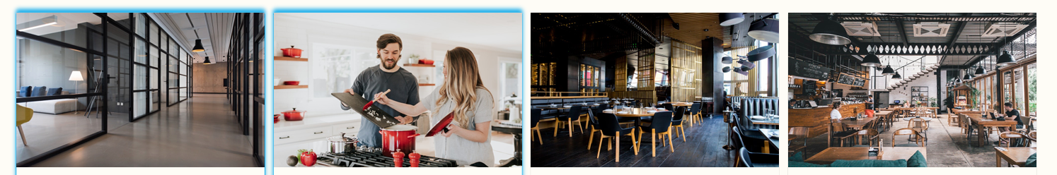 CETV venue environments: break rooms, corporate kitchens, bars, restaurants, medical offices, auto dealerships, barber shops & salons, hotels & more